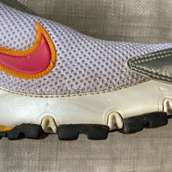 Nike Shox Turbo Womens White/Pink/Orange Y2K Running Shoes.- Sz-9.5 - Picture 4 of 16